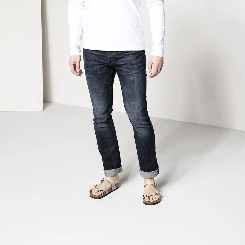 Birkenstock Mayari Birko-Flor Pull Up Stone 4 Birkenstock Mayari Birko-Flor Pull Up Stone - Image 4