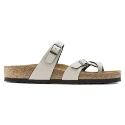 Birkenstock Mayari Birko-Flor Pull Up Stone 18 Birkenstock Mayari Birko-Flor Pull Up Stone -Stepwise Shoes Sales Store 1005056 side