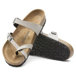 Birkenstock Mayari Birko-Flor Pull Up Stone 15 Birkenstock Mayari Birko-Flor Pull Up Stone -Stepwise Shoes Sales Store 1005056 sole
