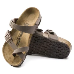 Birkenstock Mayari Kids Birko-Flor Nubuck -Stepwise Shoes Sales Store 1015552 sole