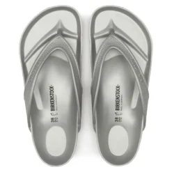 Birkenstock Honolulu Metallic Silver -Stepwise Shoes Sales Store 1016348 top