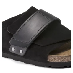 Birkenstock Kyoto Oiled Leather/Suede Leather -Stepwise Shoes Sales Store 1018121 detail 1