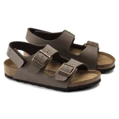 Birkenstock Milano HL Kids Birko-Flor Nubuck 11 Birkenstock Milano HL Kids Birko-Flor Nubuck -Stepwise Shoes Sales Store 1018637 pair