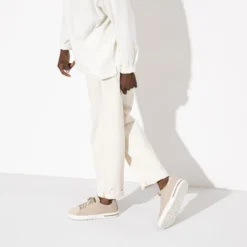 Birkenstock Bend Low Canvas/Suede 12 Birkenstock Bend Low Canvas/Suede -Stepwise Shoes Sales Store 1019163 f look m