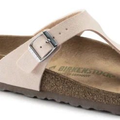 Birkenstock Gizeh Birko-Flor Nubuck -Stepwise Shoes Sales Store 1019656 detail 1