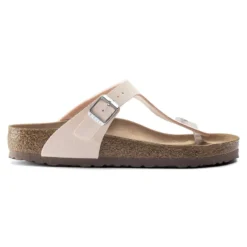Birkenstock Gizeh Birko-Flor Nubuck -Stepwise Shoes Sales Store 1019656 side