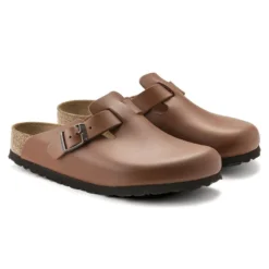 Birkenstock Boston Natural Leather -Stepwise Shoes Sales Store 1019693 pair