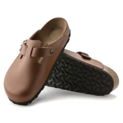 Birkenstock Boston Natural Leather -Stepwise Shoes Sales Store 1019693 sole
