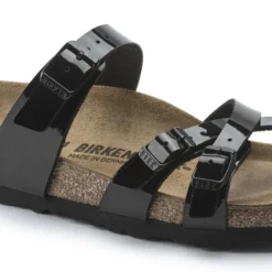 Birkenstock Franca Birko-Flor Patent Patent Black 17 Birkenstock Franca Birko-Flor Patent Patent Black -Stepwise Shoes Sales Store 1020177 detail 1