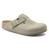 Birkenstock Boston Birko-Flor Nubuck