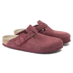 Birkenstock Boston Suede Leather -Stepwise Shoes Sales Store 1020534 pair