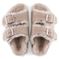 Birkenstock Arizona Shearling Kids Suede Leather 10 Birkenstock Arizona Shearling Kids Suede Leather -Stepwise Shoes Sales Store 1020580 top
