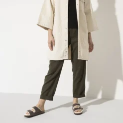 Birkenstock Arizona Shearling Oiled Leather 11 Birkenstock Arizona Shearling Oiled Leather -Stepwise Shoes Sales Store 1021049 f look f