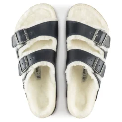 Birkenstock Arizona Shearling Oiled Leather 10 Birkenstock Arizona Shearling Oiled Leather -Stepwise Shoes Sales Store 1021063 top