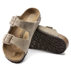 Birkenstock Arizona Kids Suede Leather -Stepwise Shoes Sales Store 1021704 sole