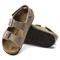 Birkenstock Milano HL Kids Suede Leather -Stepwise Shoes Sales Store 1021723 sole