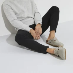 Birkenstock Boston Wool Felt -Stepwise Shoes Sales Store 1023143 f look m