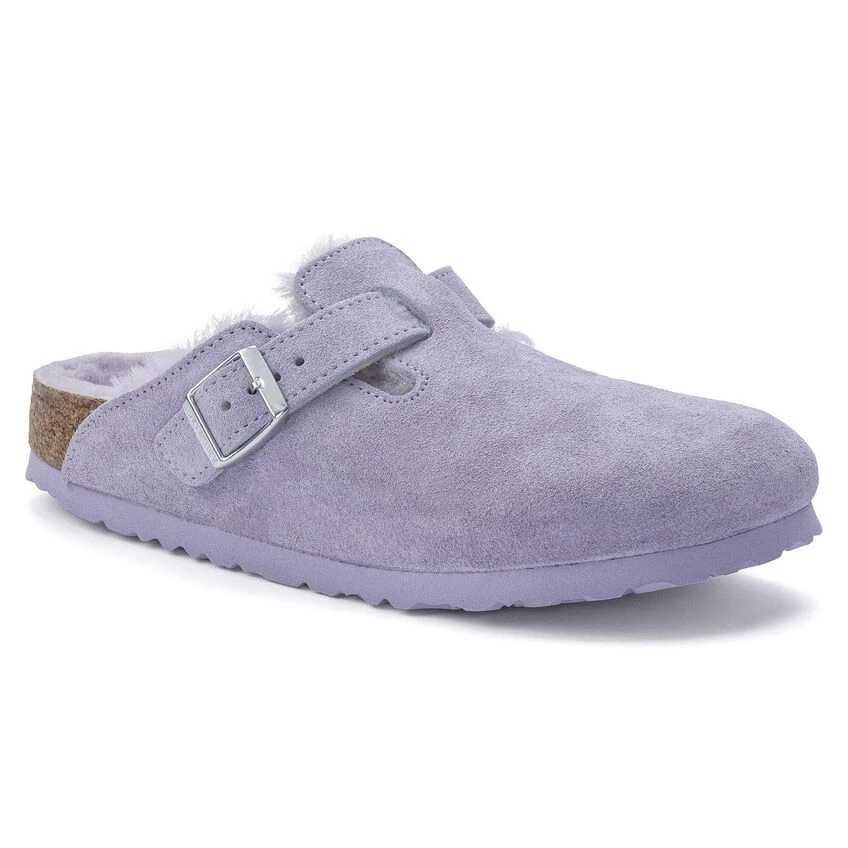 Birkenstock Boston Suede Leather/ Shearling 2 Birkenstock Boston Suede Leather/ Shearling - Image 2