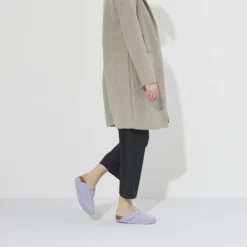 Birkenstock Boston Suede Leather/ Shearling 12 Birkenstock Boston Suede Leather/ Shearling -Stepwise Shoes Sales Store 1023284 f look f