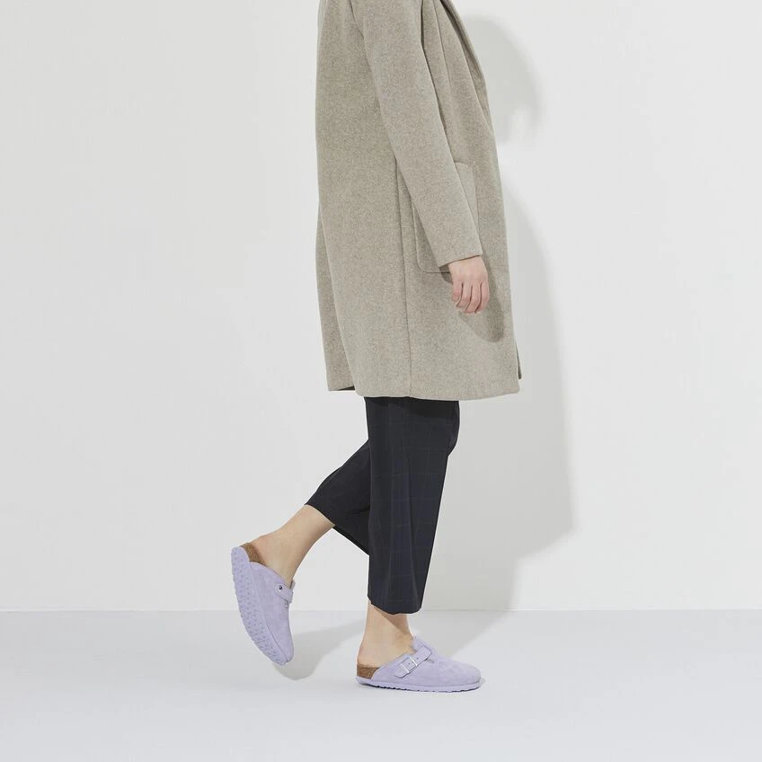 Birkenstock Boston Suede Leather/ Shearling 3 Birkenstock Boston Suede Leather/ Shearling - Image 3