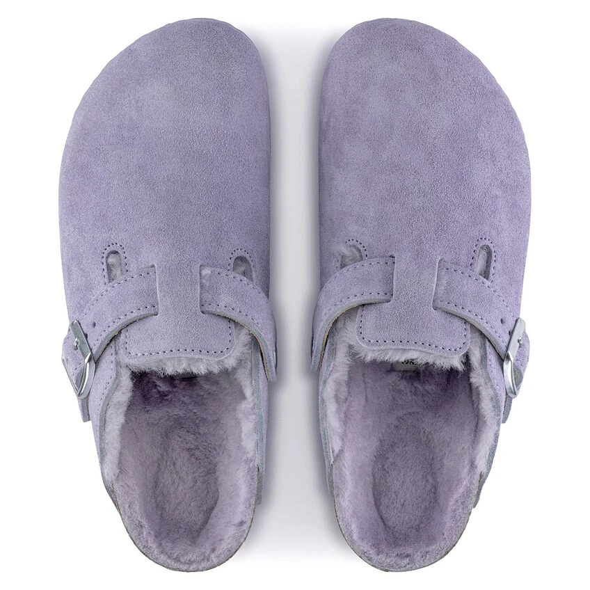 Birkenstock Boston Suede Leather/ Shearling 6 Birkenstock Boston Suede Leather/ Shearling - Image 6
