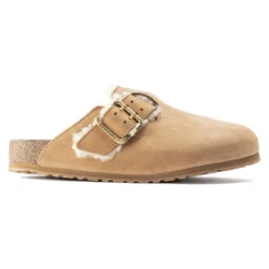 Birkenstock Boston Nubuck Leather -Stepwise Shoes Sales Store 1023307 side