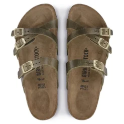 Birkenstock Franca Oiled Leather -Stepwise Shoes Sales Store 1023310 top