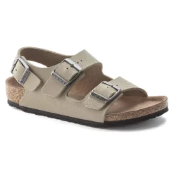 Birkenstock Milano Kids Birko-Flor Nubuck -Stepwise Shoes Sales Store 1023423 1