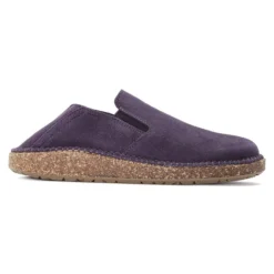 Birkenstock Callan Suede Leather Dark Berry -Stepwise Shoes Sales Store 1023626 side