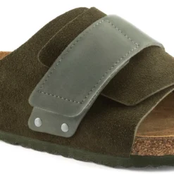 Birkenstock Kyoto Nubuck/Suede Leather -Stepwise Shoes Sales Store 1023831 detail 1