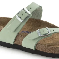 Birkenstock Mayari Nubuck Leather -Stepwise Shoes Sales Store 1023956 detail 1