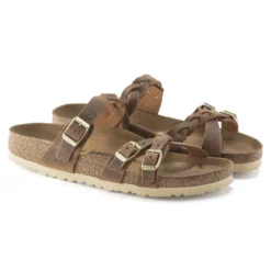 Birkenstock Franca Braid Oiled Leather 15 Birkenstock Franca Braid Oiled Leather -Stepwise Shoes Sales Store 1024052 pair