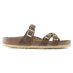 Birkenstock Franca Braid Oiled Leather 16 Birkenstock Franca Braid Oiled Leather -Stepwise Shoes Sales Store 1024052 side