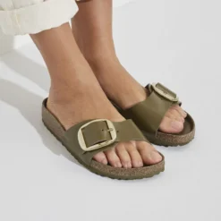 Birkenstock Madrid Natural Leather Patent 13 Birkenstock Madrid Natural Leather Patent -Stepwise Shoes Sales Store 1024141 f closeup f