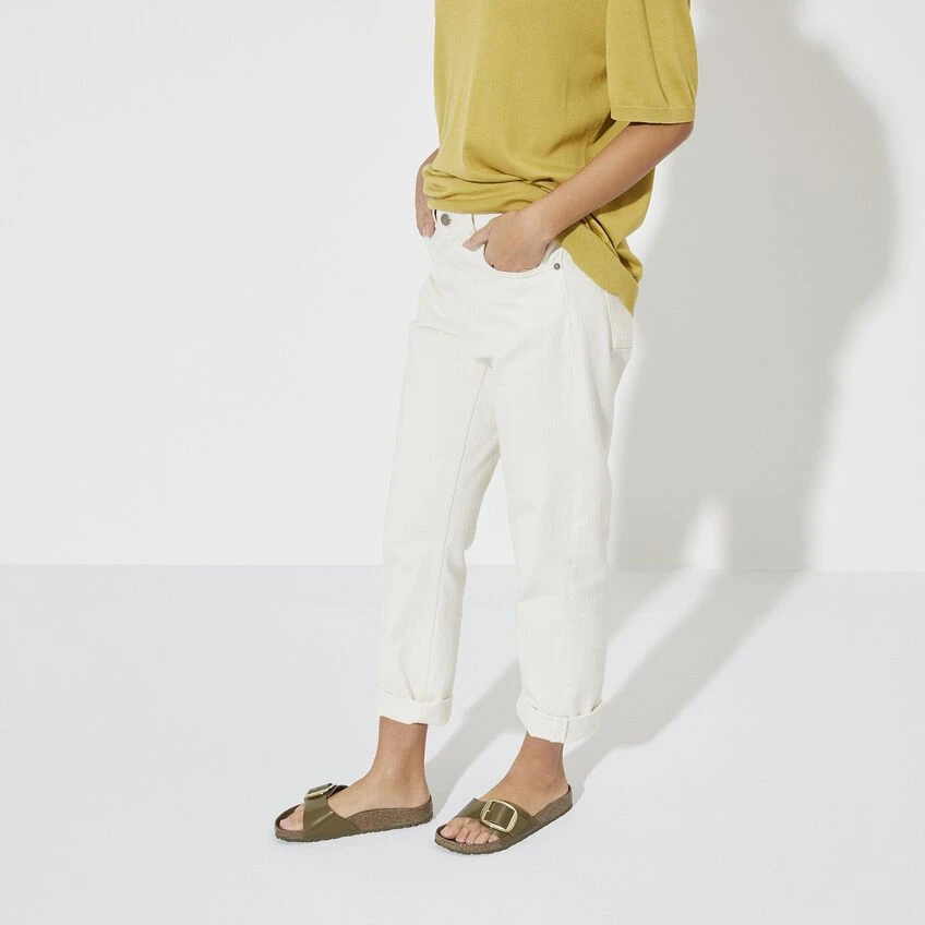 Birkenstock Madrid Natural Leather Patent 3 Birkenstock Madrid Natural Leather Patent - Image 3