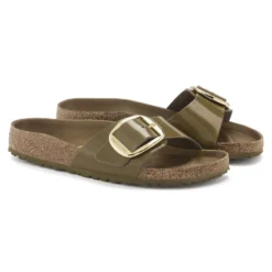 Birkenstock Madrid Natural Leather Patent 16 Birkenstock Madrid Natural Leather Patent -Stepwise Shoes Sales Store 1024141 pair
