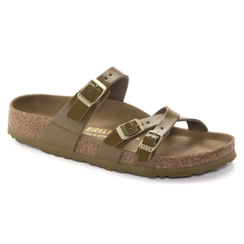 Birkenstock Franca Natural Leather Patent 1 Birkenstock Franca Natural Leather Patent