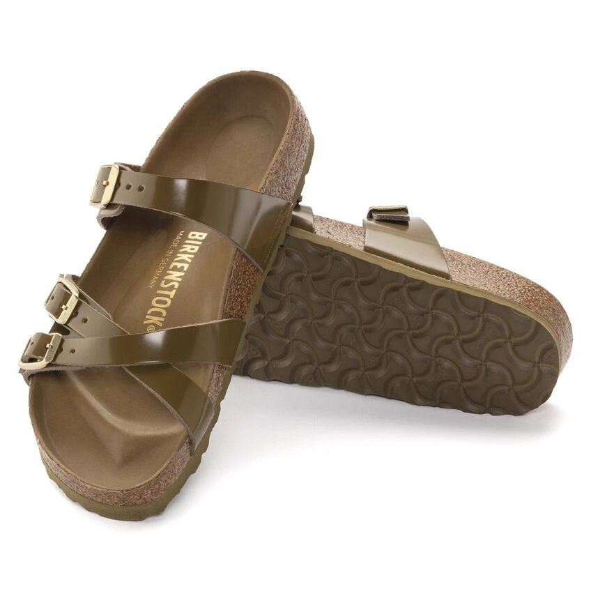 Birkenstock Franca Natural Leather Patent 5 Birkenstock Franca Natural Leather Patent - Image 5
