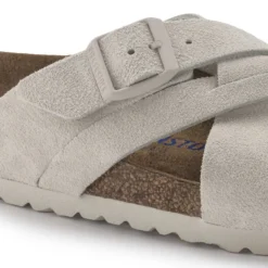 Birkenstock Lugano Suede Leather -Stepwise Shoes Sales Store 1024534 detail 1