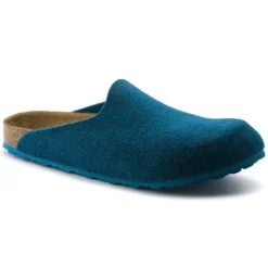 Birkenstock Amsterdam Wool Felt Petrol