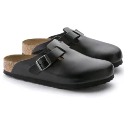 Birkenstock Boston Smooth Leather -Stepwise Shoes Sales Store 59831 pair