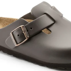 Birkenstock Boston Natural Leather 18 Birkenstock Boston Natural Leather -Stepwise Shoes Sales Store 60103 detail 1